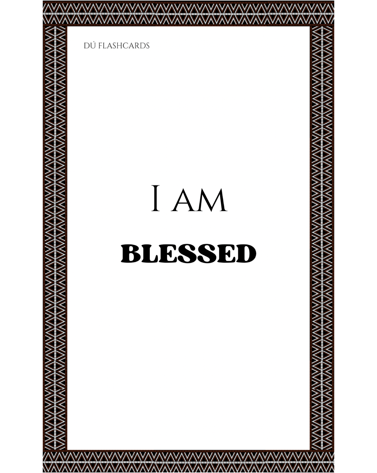 Spiritual Affirmations Flashcards